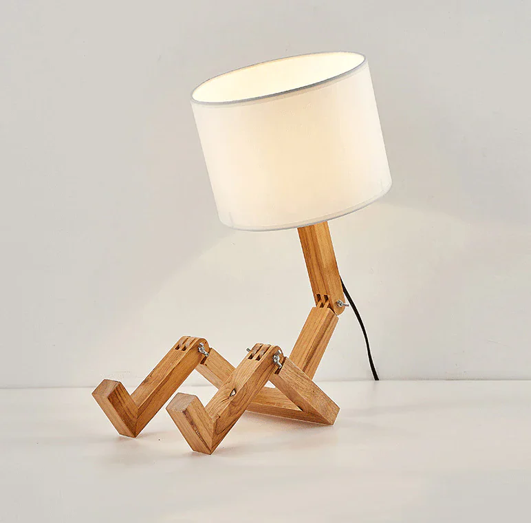 Personaggi – Lampe à Poser Bois