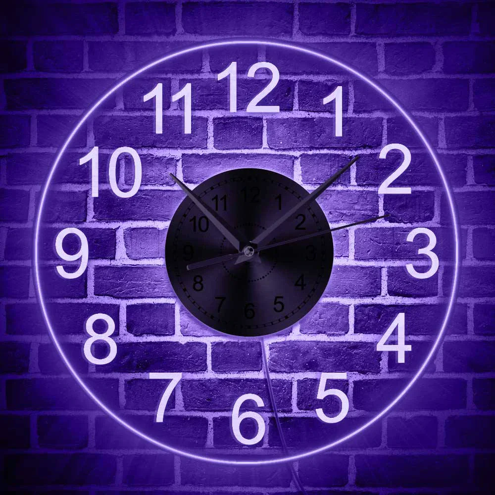 Colori - Horloge Murale Led Colori – Horloge Murale Led