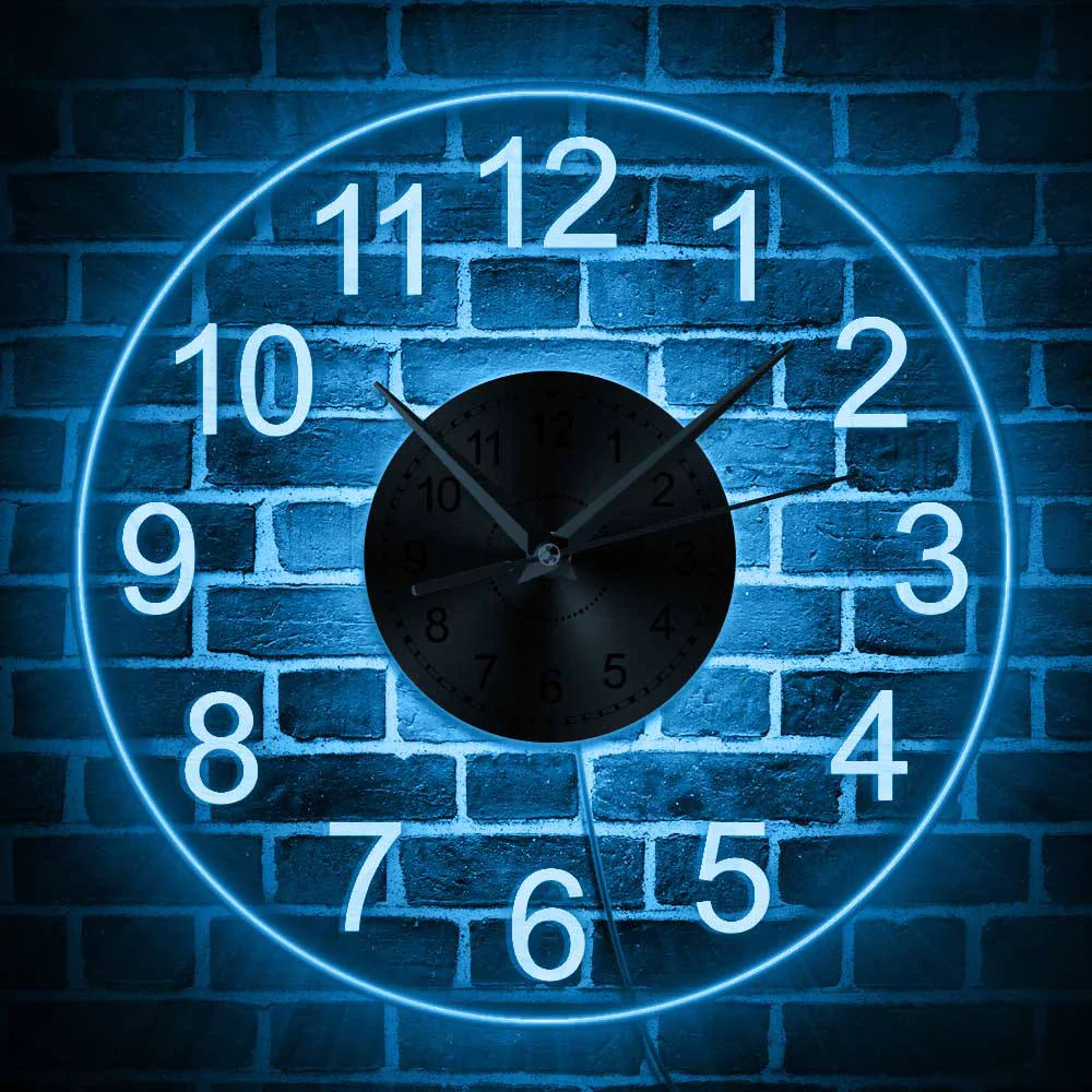 Colori - Horloge Murale Led Colori – Horloge Murale Led