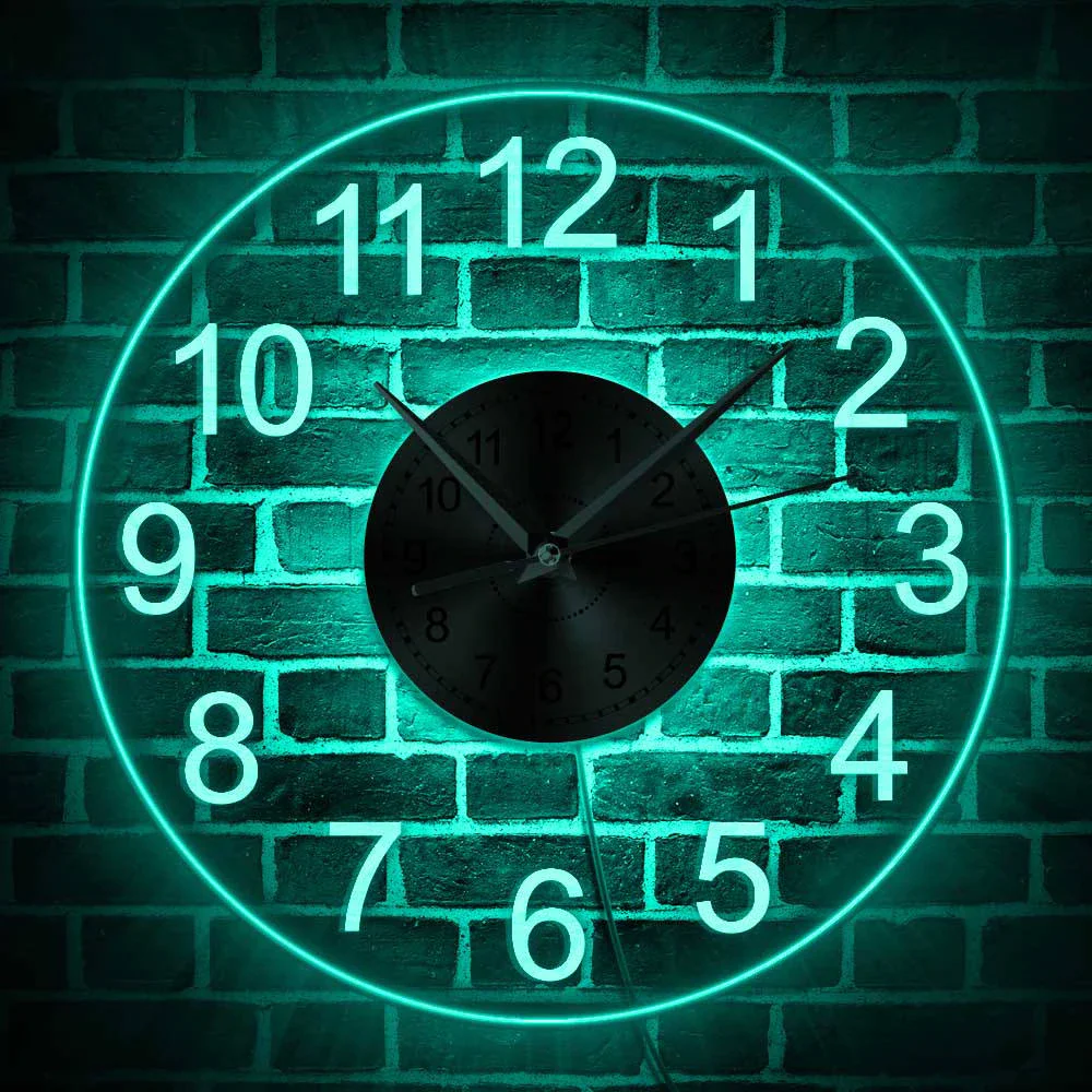 Colori – Horloge Murale Led