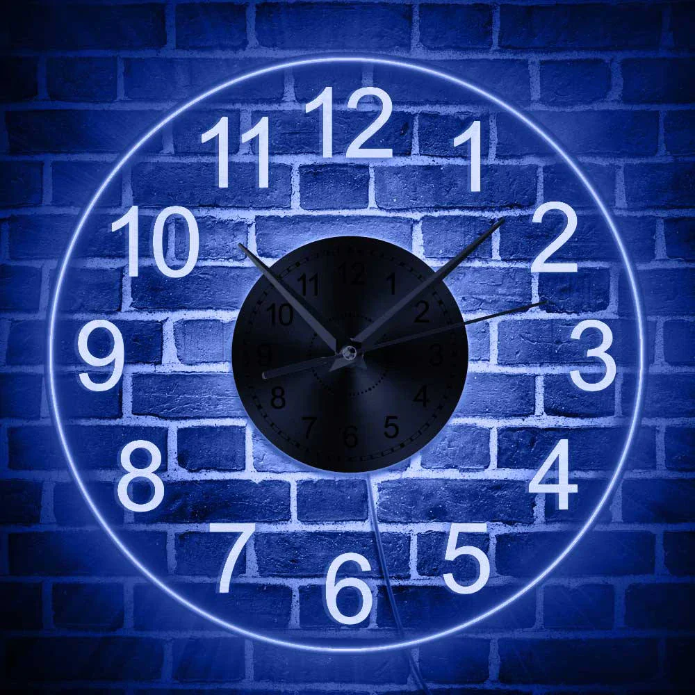 Colori - Horloge Murale Led Colori – Horloge Murale Led